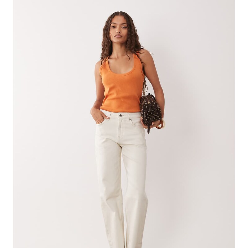 ASOS Petite ASOS DESIGN Petite comfort stretch straight leg jean in 115521533