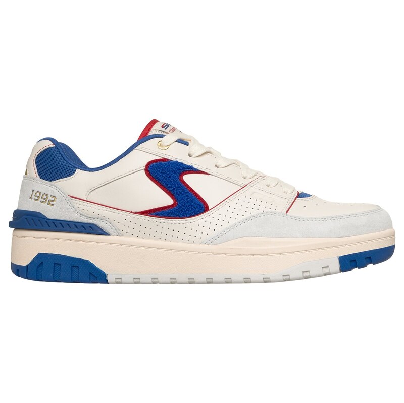 Skechers Muži S-1992 Shoes v Bílý/Modrý, Velikost 39.5