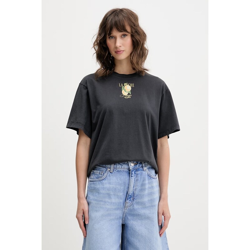 HUGO tričko dámské bavlněné Vintage Tee_24