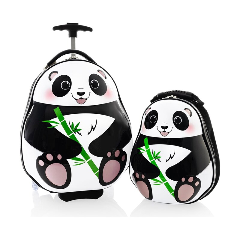 Heys Travel Tots Panda – set of backpack and suitcase
