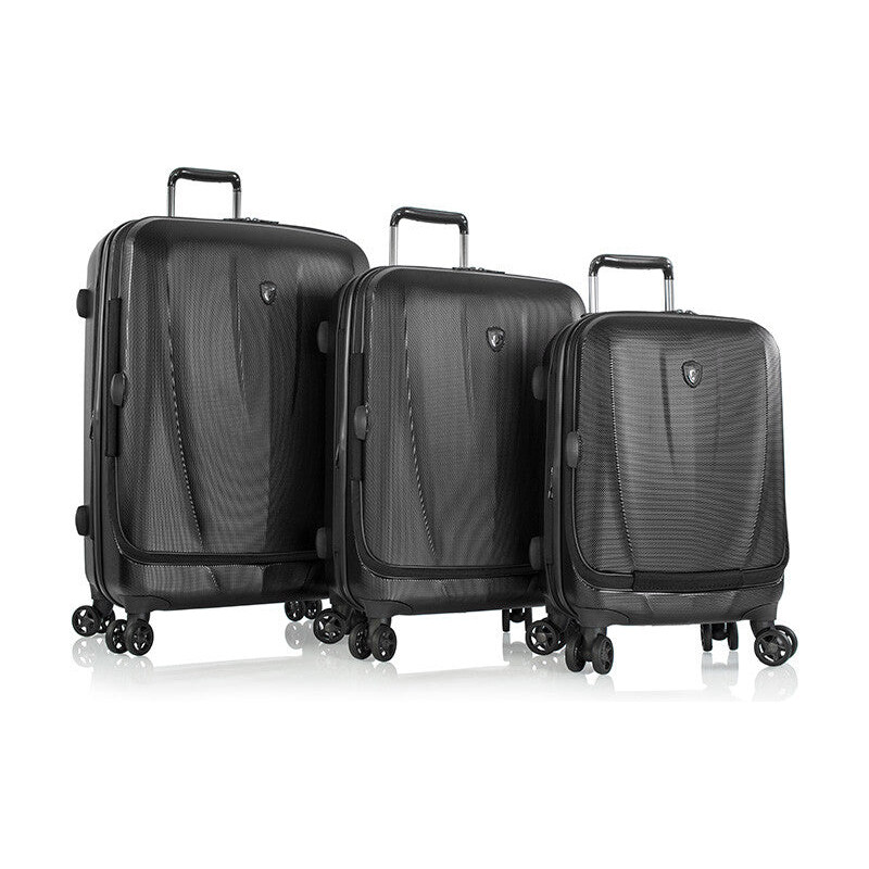 Heys Vantage Smart Luggage S,M,L Black – sada 3 kufrů