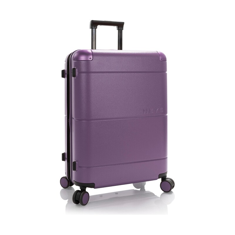 Střední skořepinový kufr na kolečkách Heys ZenPurple