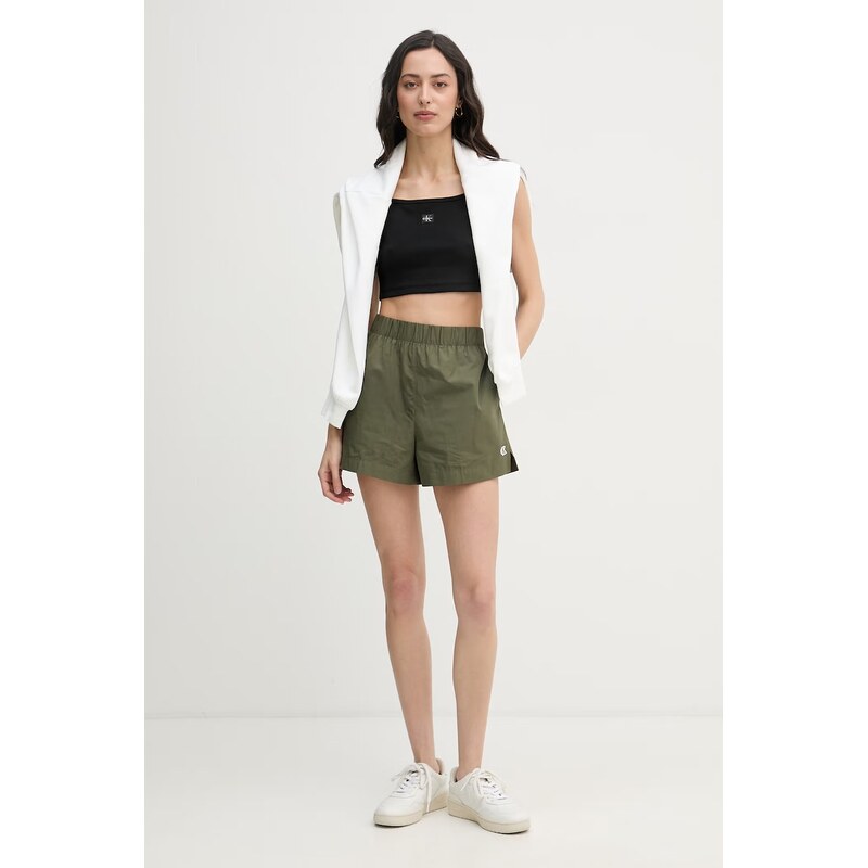 Calvin Klein Jeans šortky dámské bavlněné