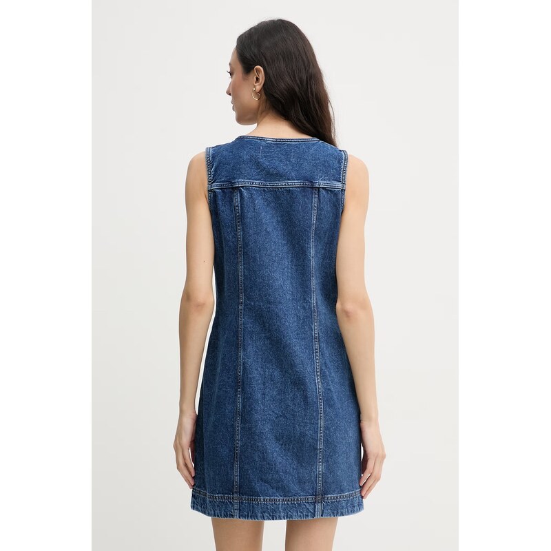 Calvin Klein Jeans šaty džínové