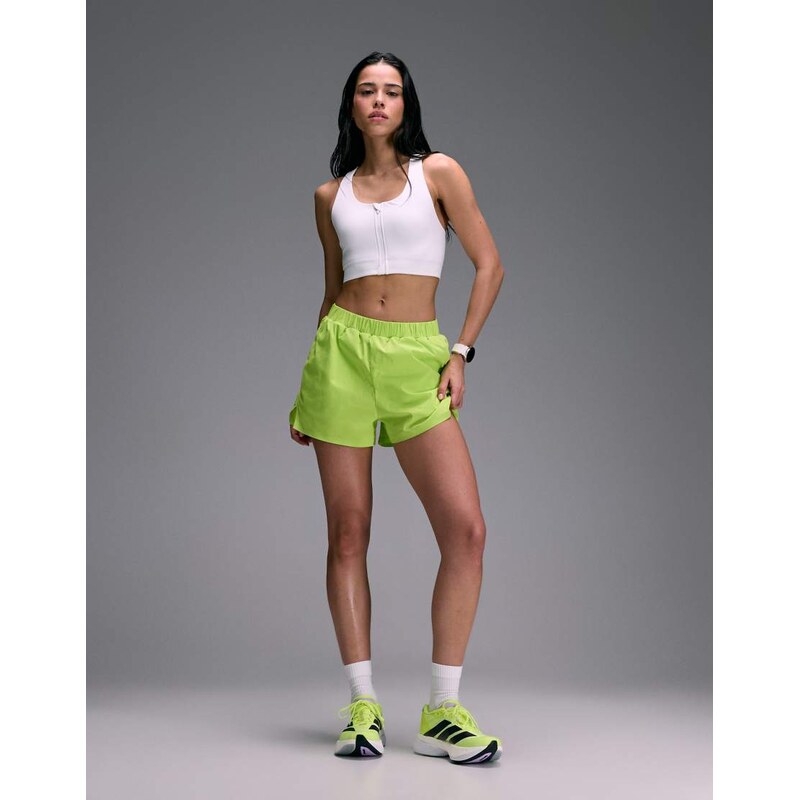 4505 Premium woven high waist 3 inch running short with jersey liner 115518502