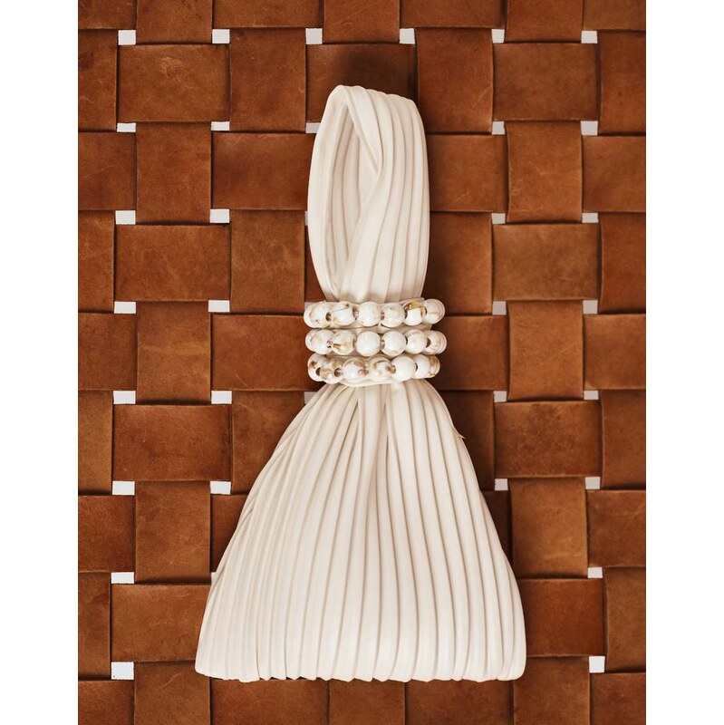 Dolce Vita Carey grab bag with resin detail in ivory-White 115081992