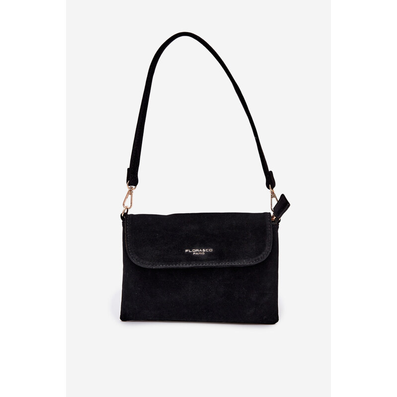 Flora&Co malá crossbody taška z eko-semiše