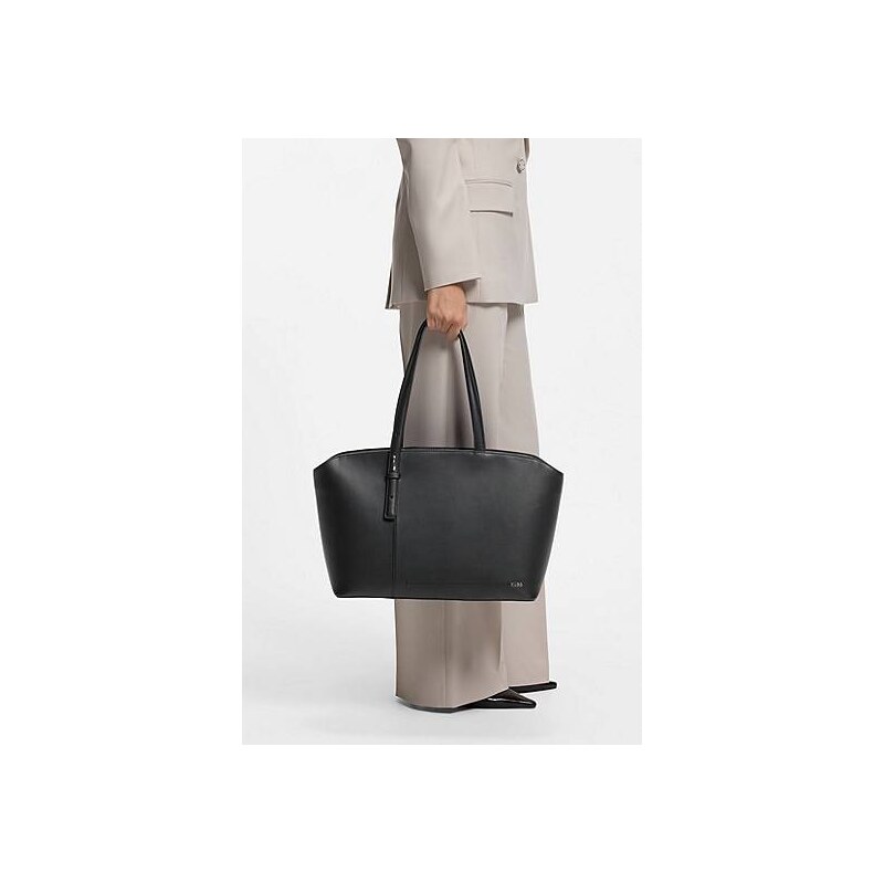 HUGO Tote bag with logo lettering 115082630