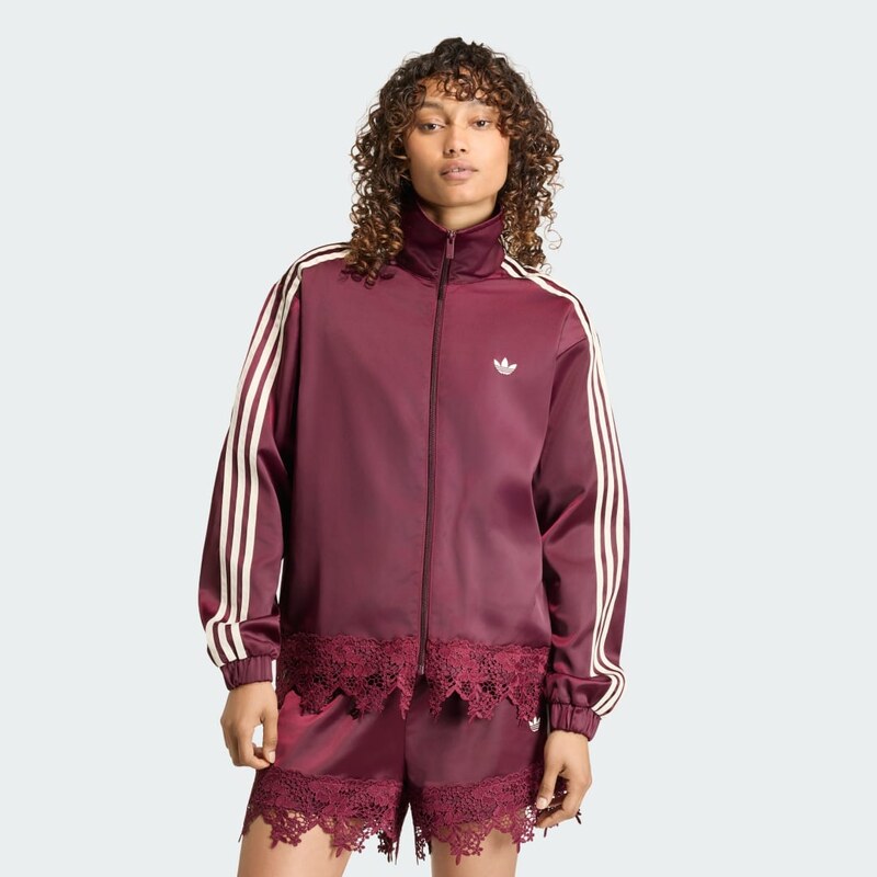 SPORTOVNÍ TOP ADIDAS ORIGINALS SATIN LACE FIREBIRD LOOSE