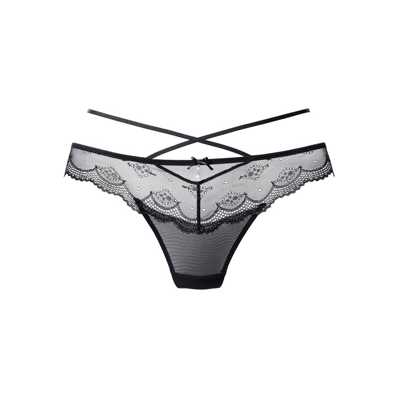 LASCANA Tanga černá 115094485