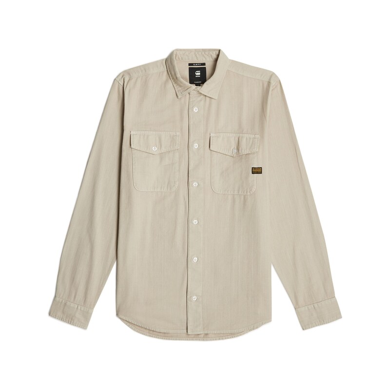 G-STAR Košile Marine starobéžová