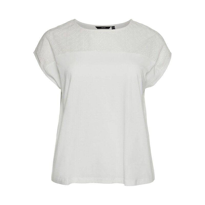 Vero Moda Curve Tričko VMCKAYA bílá