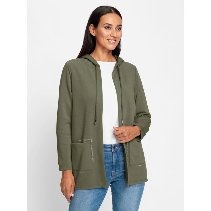 heine Mikina khaki 115094614