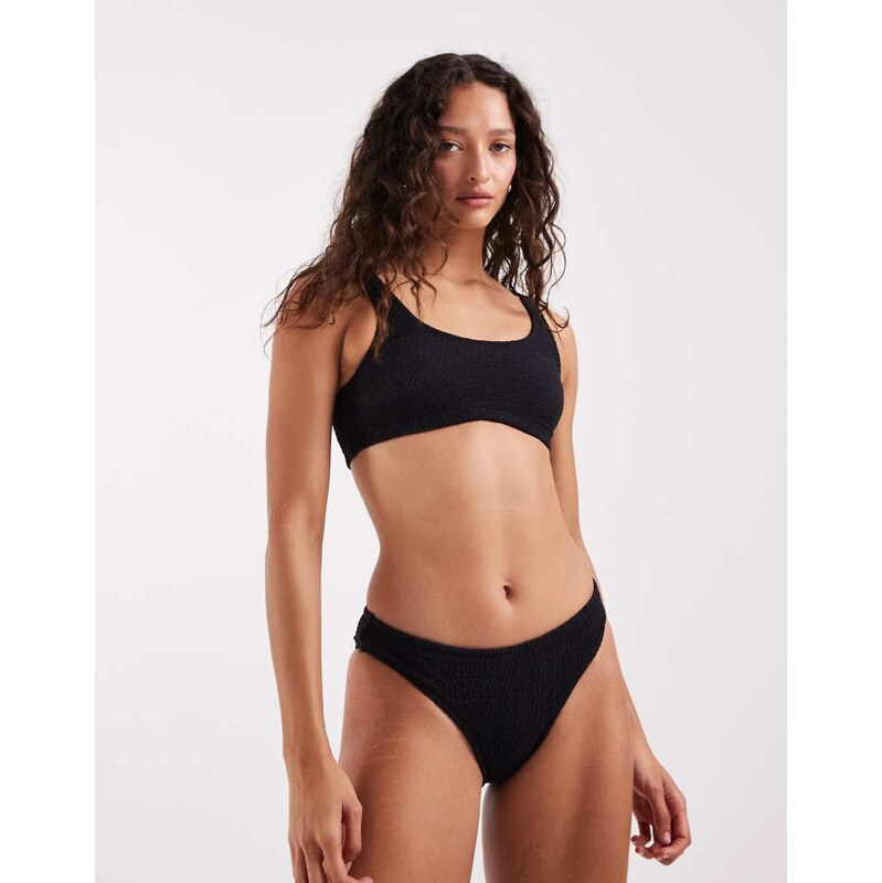 Nike Swimming Nike hipster bikini bottom in black 115087447