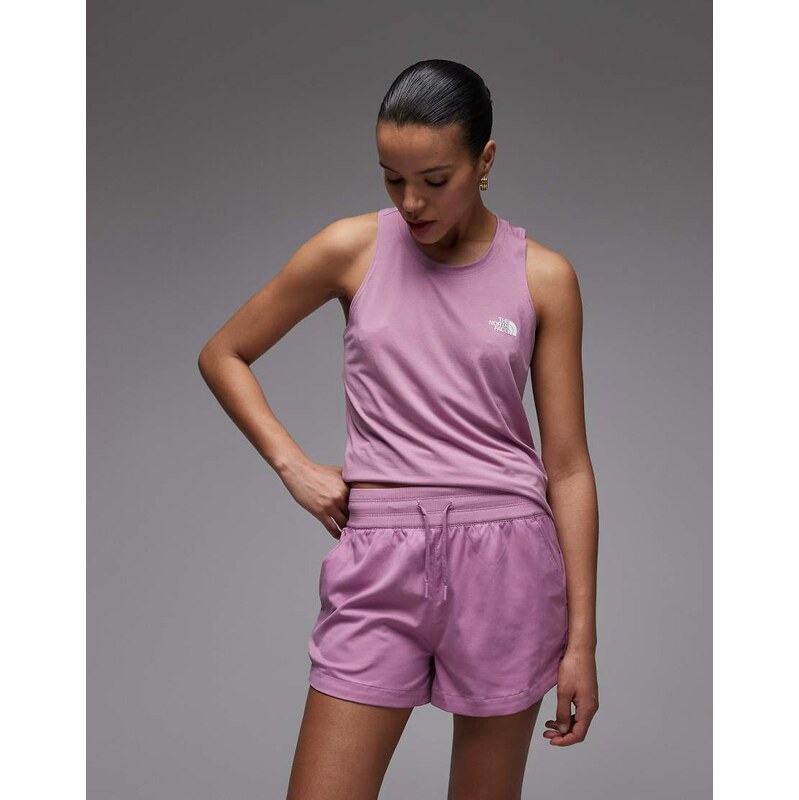 The North Face Aphrodite Arise 3 short in purple