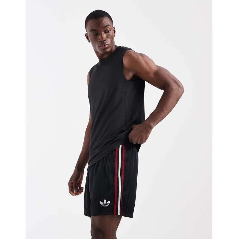 adidas performance Manchester united originals short in black