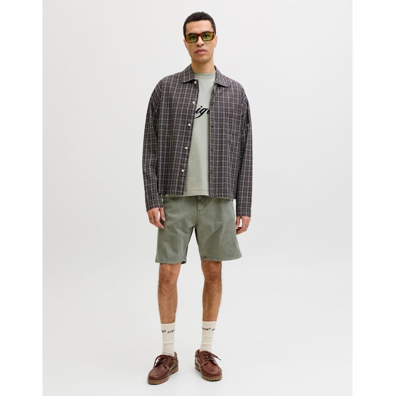 Jack & Jones Shorts in vetiver-Green