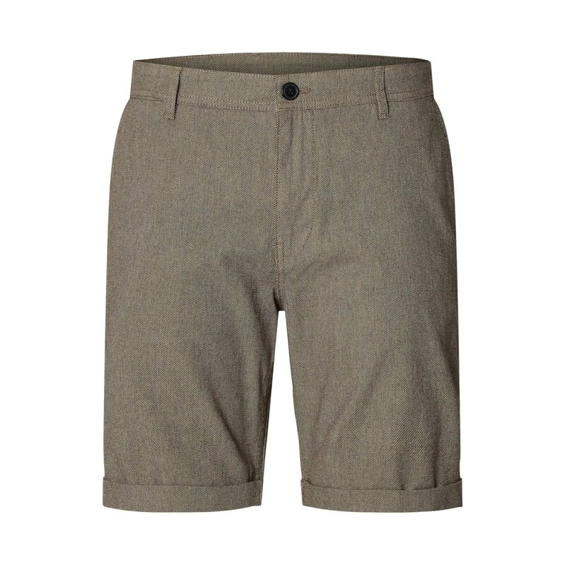 SELECTED Chino kalhoty SLHLuton olivová / bílá