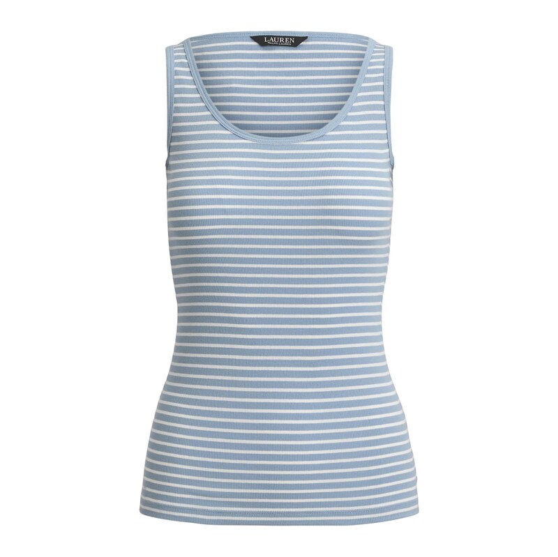 Lauren Ralph Lauren Petite Top chladná modrá / bílá