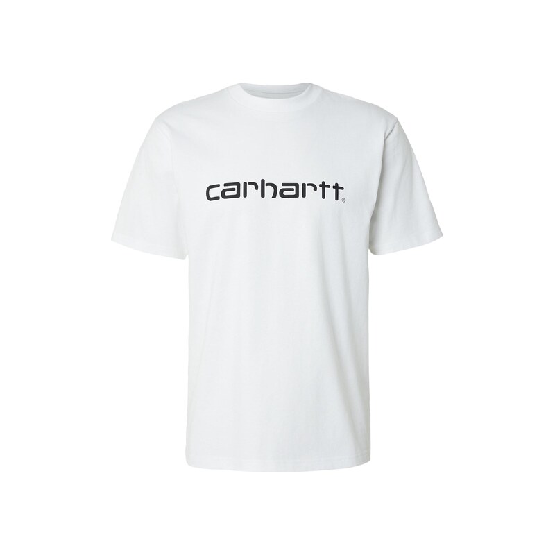 Carhartt WIP Tričko černá / bílá