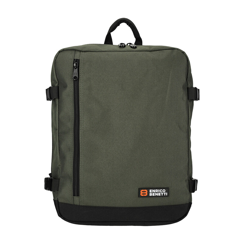 Batoh do letadla 40x30x20 Enrico Benetti Amsterdam 54687 Olive
