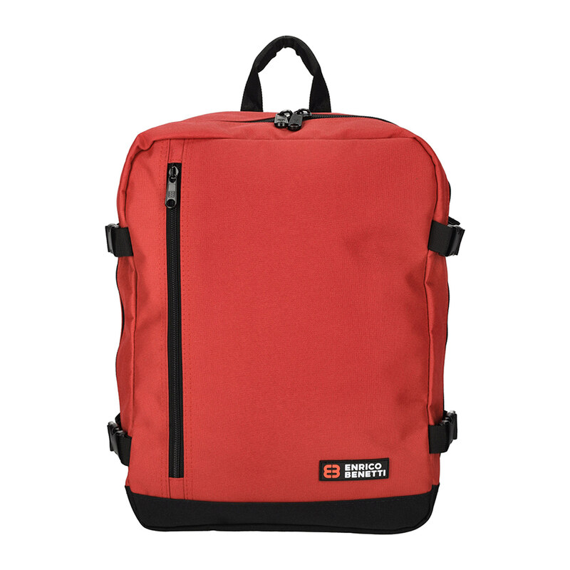 Batoh do letadla 40x30x20 Enrico Benetti Amsterdam 54687 Red