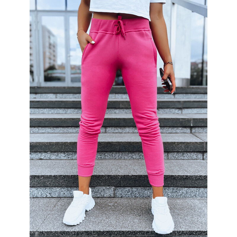 FashionStreet Dámské tepláky FITS růžové UY0208
