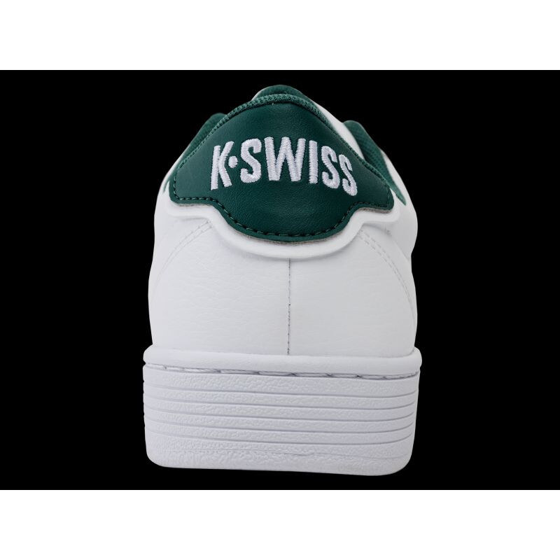 Tenisky K-swiss COURT BALBOA WHITE/CLOUD DANCER/POSY GREEN-M (04735-168-M)
