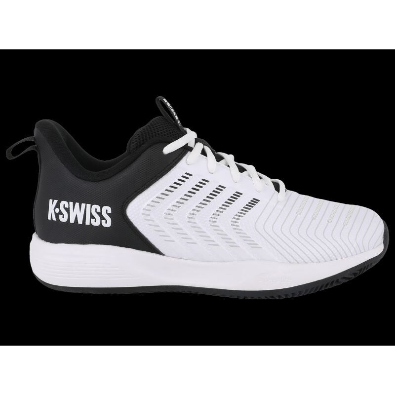 WD Tenisky K-swiss ULTRASHOT LIGHT CLAY WHIT/BLACK-M (04742-102