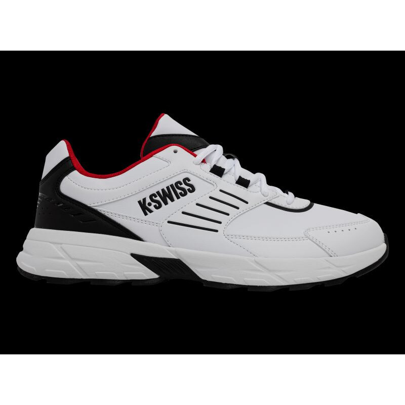 WD Tenisky K-swiss FARIO LTH WHITE/BLACK/MARS RED-M (04778-122-M