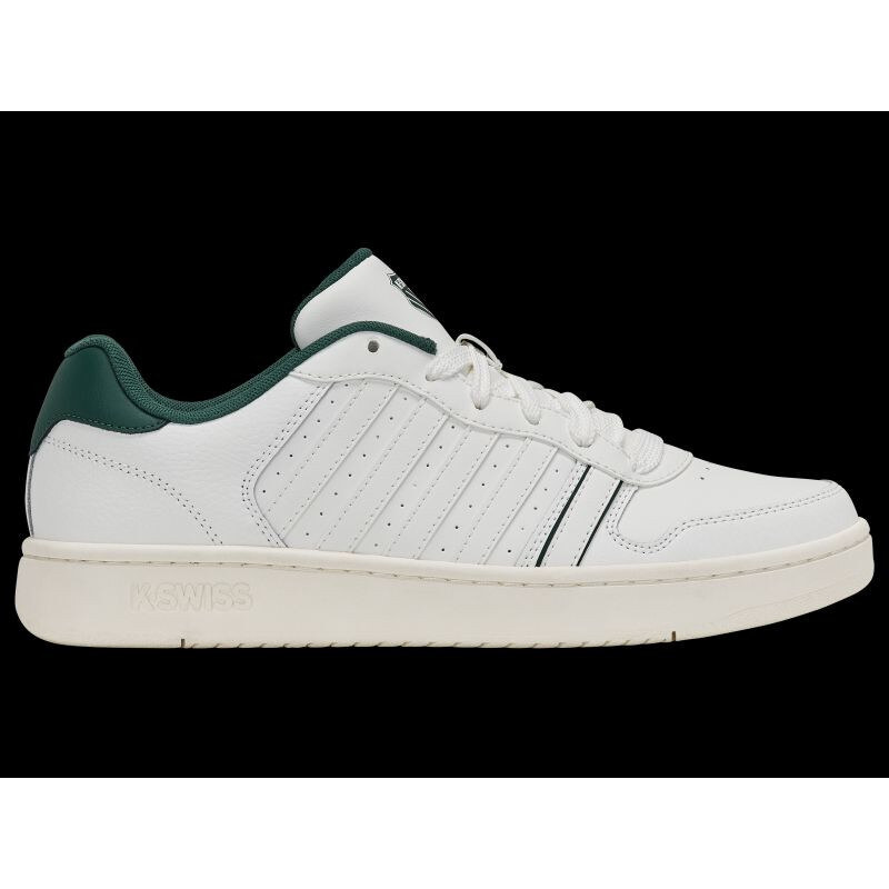 Tenisky K-swiss COURT PALISADES BRIGHT WHITE/POSY GREEN/SNOW