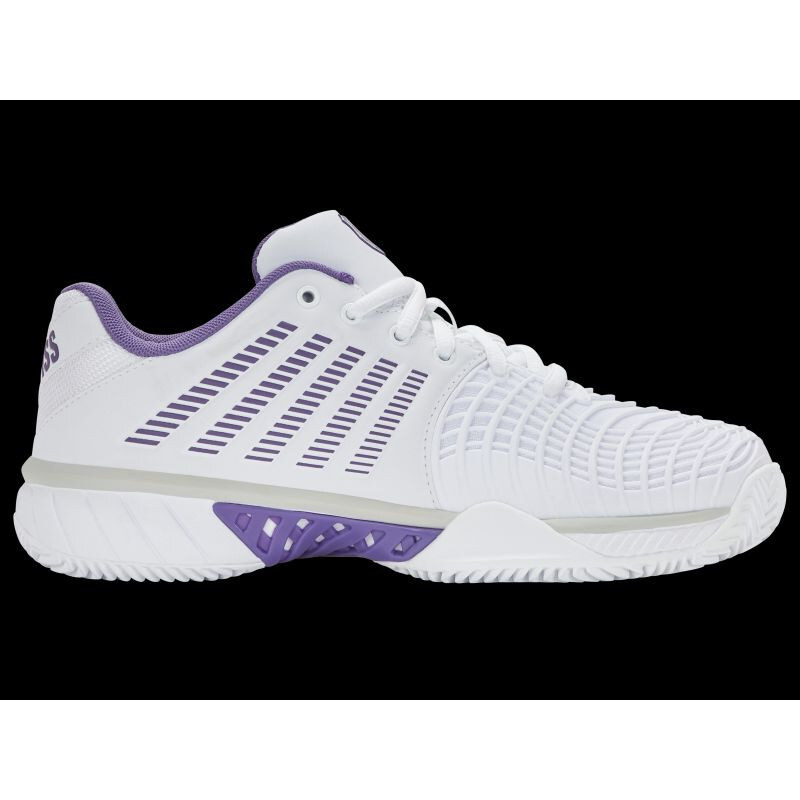 Tenisky K-swiss EXPRESS LIGHT 3 HB WHITE/PURPLE HAZE/LUNAR ROCK