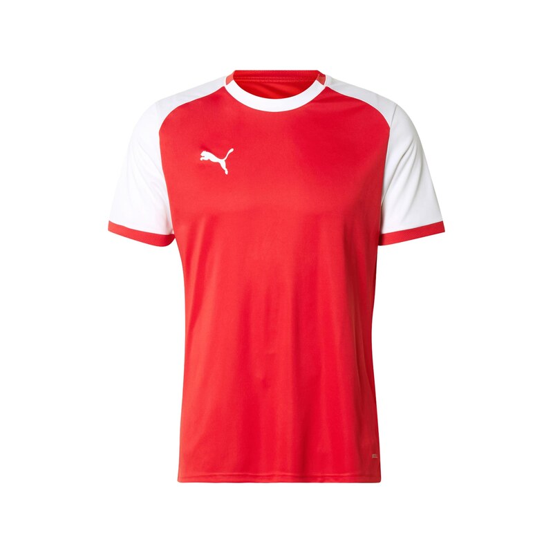 PUMA Funkční tričko TeamLiga26 Matchday červená / bílá
