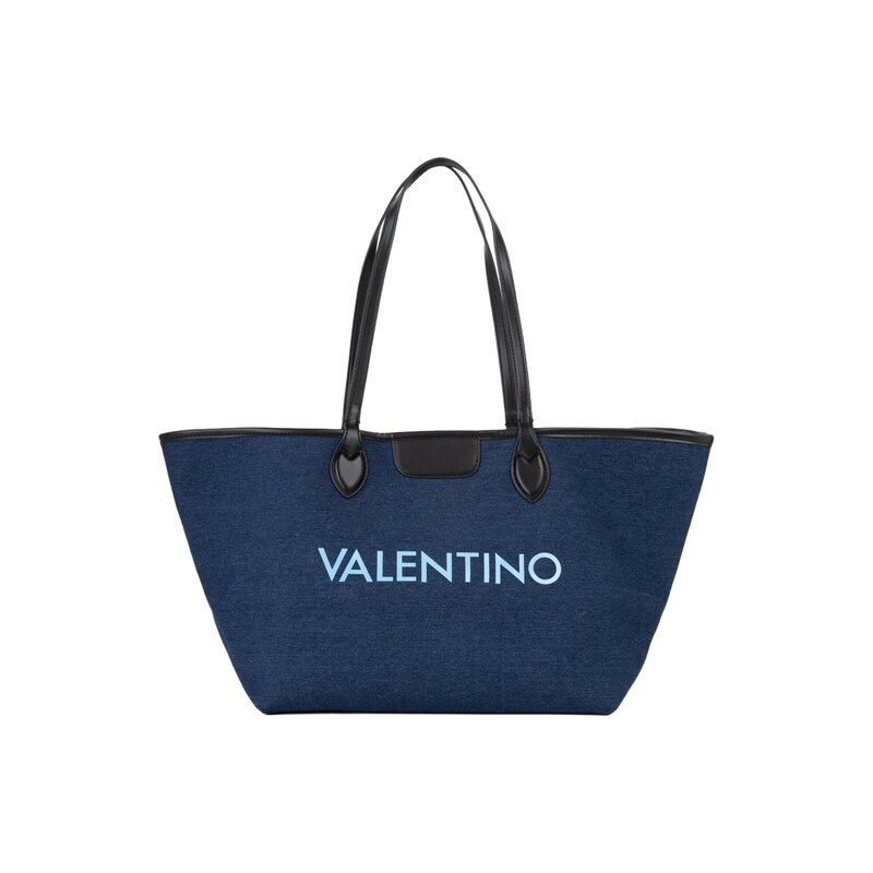 VALENTINO Nákupní taška modrá džínovina / světlemodrá 115095698