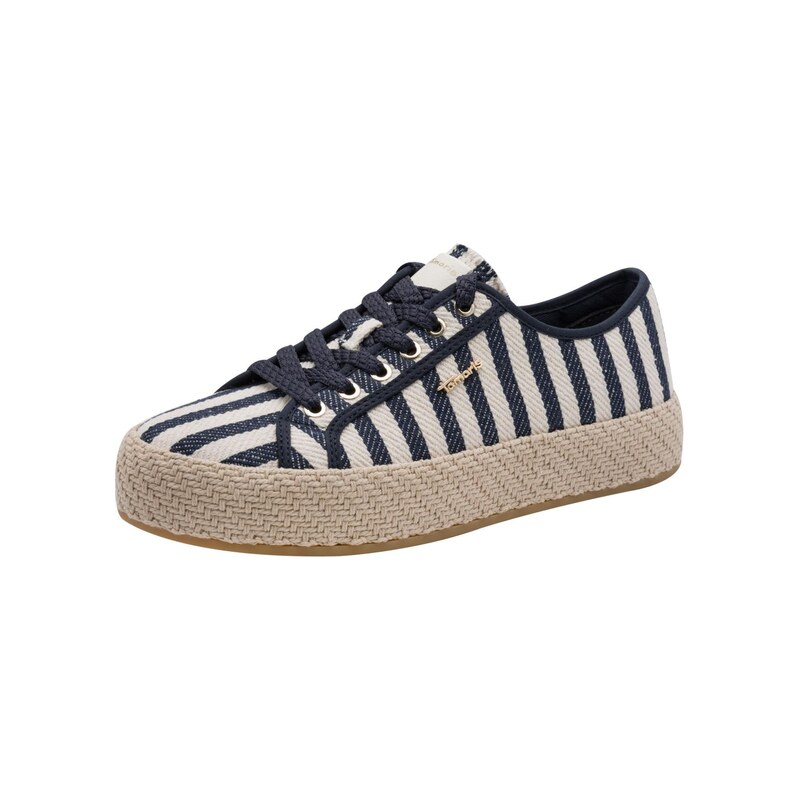 Tamaris Tenisky tmavě modrá / offwhite