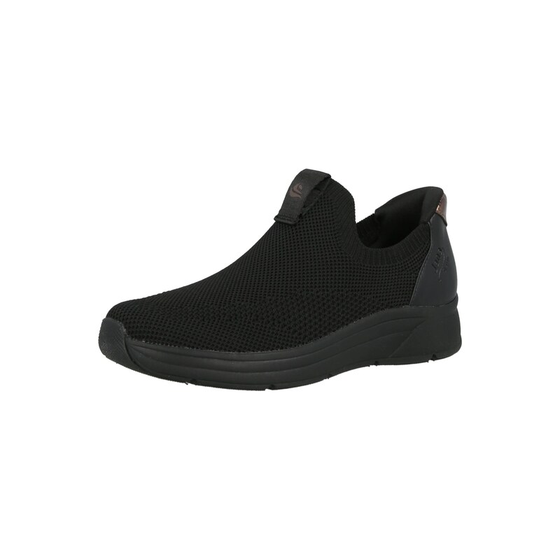 JANA Slip on boty černá