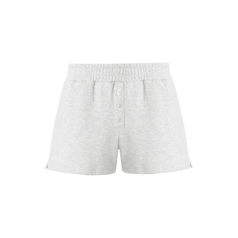 TOPSHOP Kalhoty JULES šedý melír