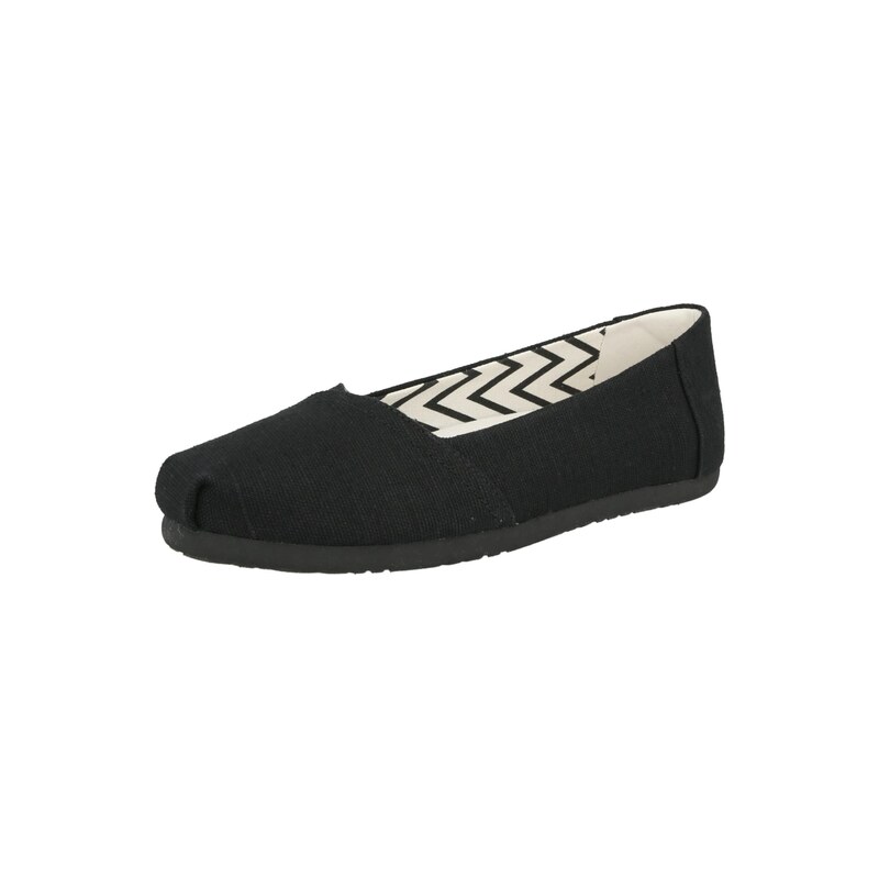 TOMS Baleríny ALPARGATA černá