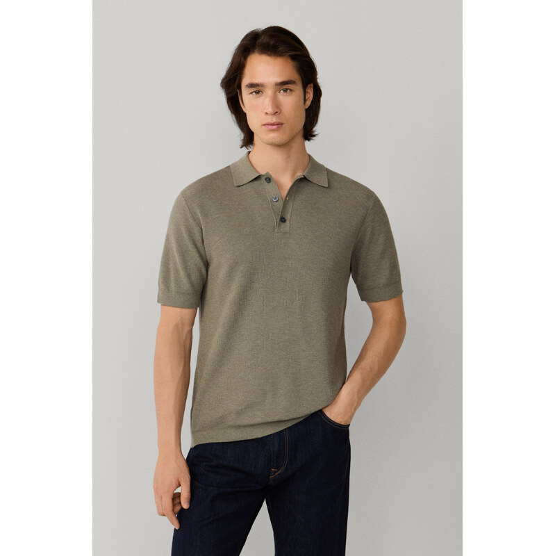 SVETR HACKETT LONDON HONEYCOMB SS POLO