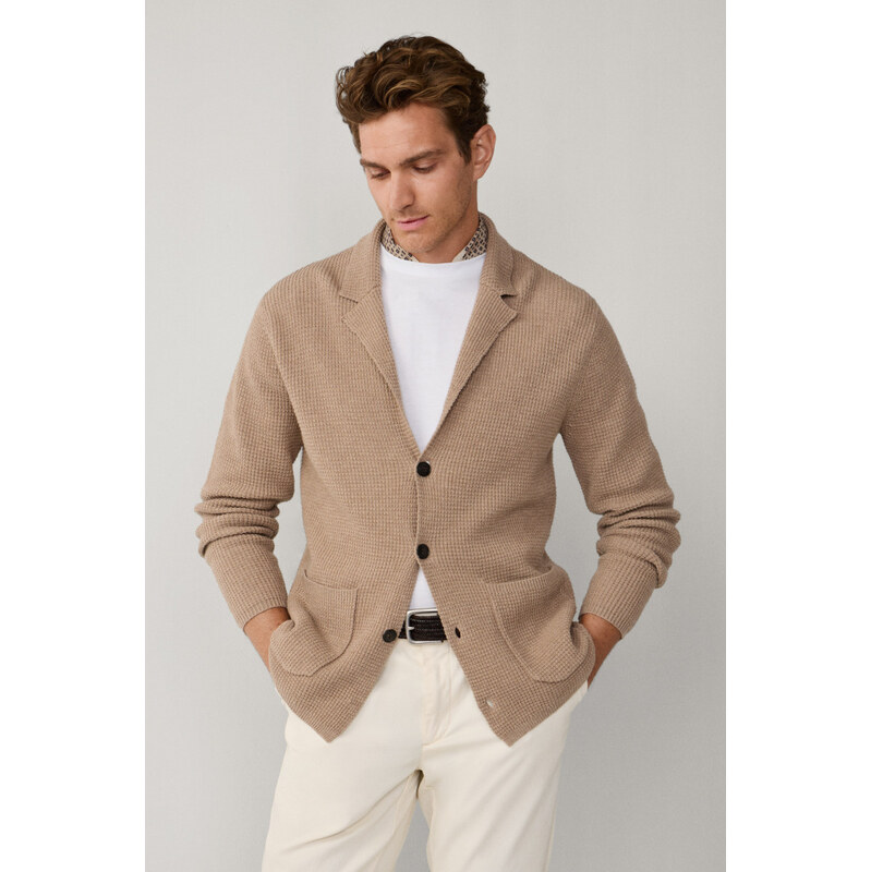 SVETR HACKETT LONDON SOFT KNIT BLAZER