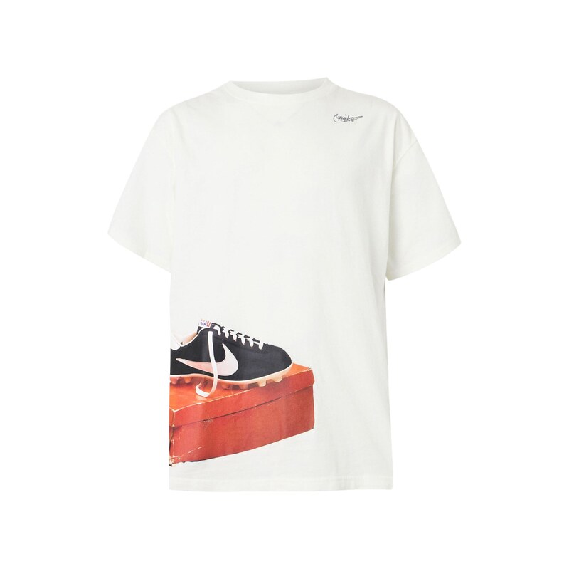 Nike Sportswear Tričko slonová kost / koňaková / černá