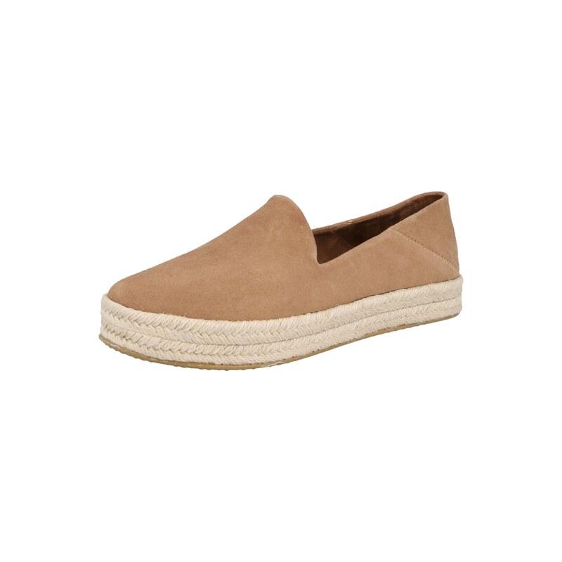 TOMS Espadrilky světle hnědá