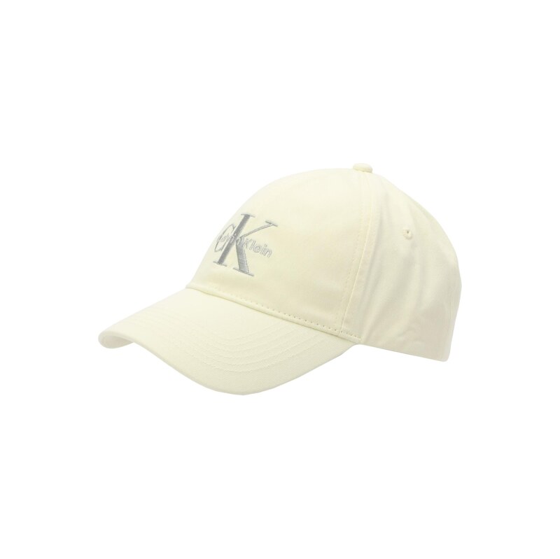 Calvin Klein Kšiltovka nažloutlá / stříbrně šedá