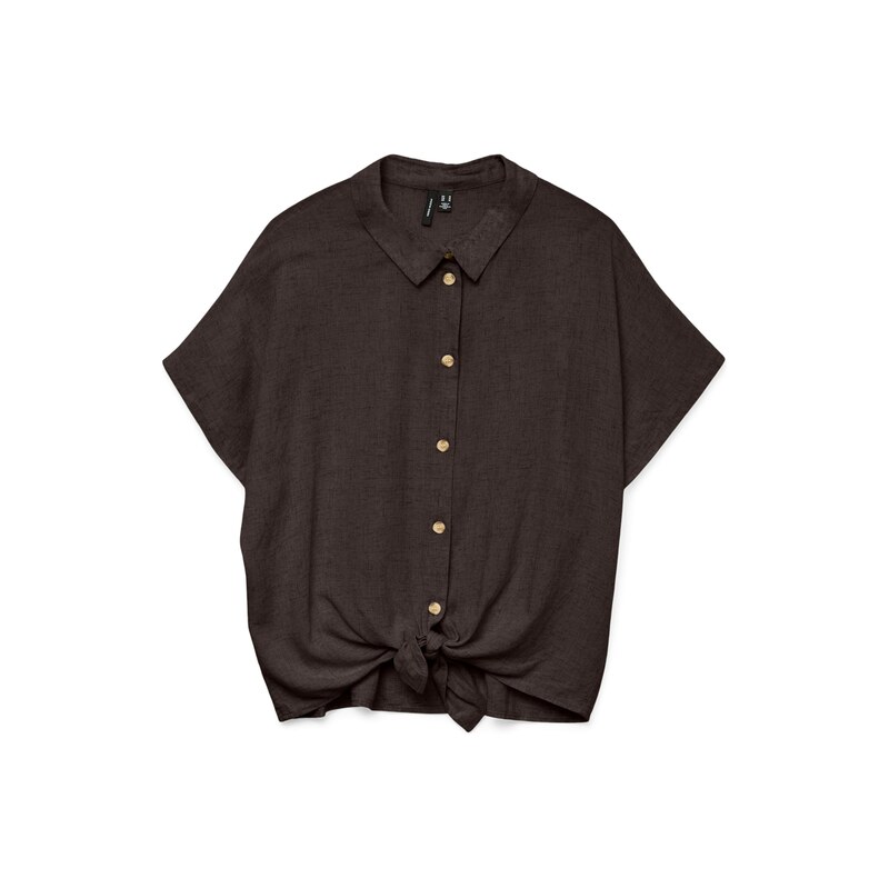 VERO MODA Halenka VMTHEA hnědá