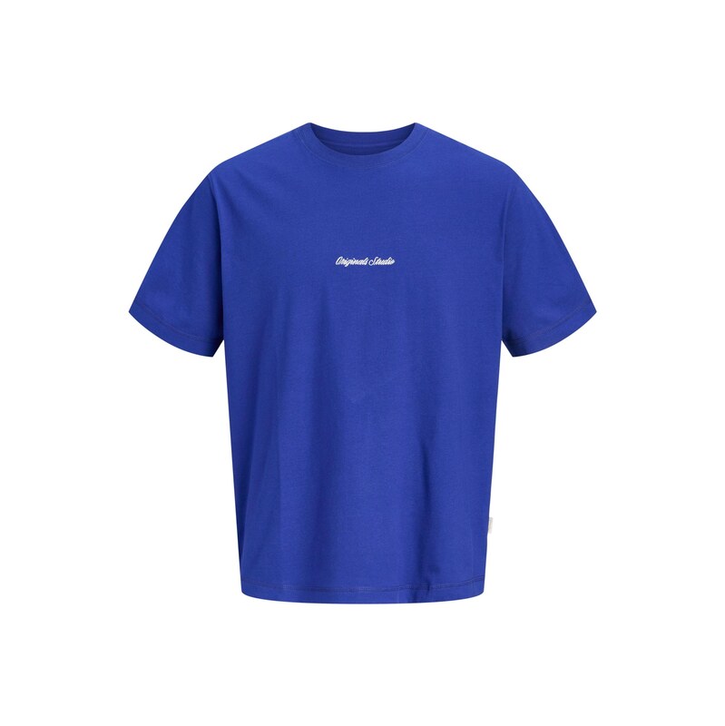 Jack & Jones Junior Tričko JORNORREBRO modrá / bílá