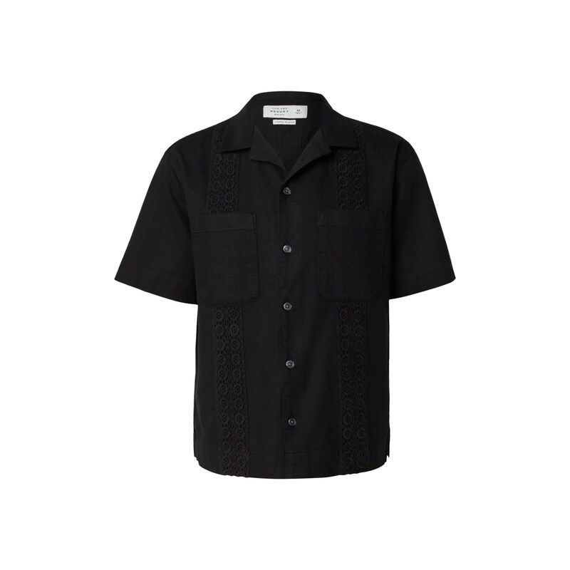Abercrombie & Fitch Košile MAR4 černá
