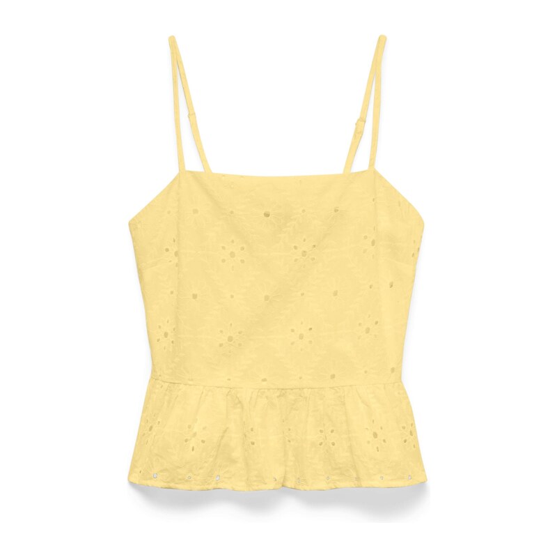 VERO MODA Top VMEliza světle žlutá