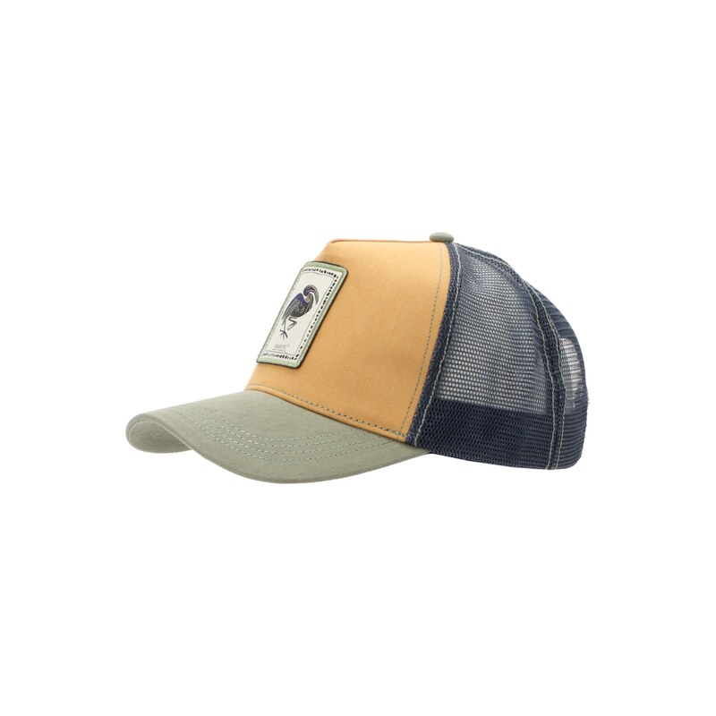 Barts Kšiltovka Silkin námořnická modř / pastelově žlutá / khaki