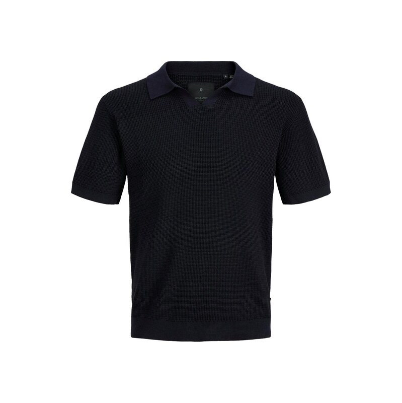JACK & JONES Svetr JPRBLAHudson marine modrá / černá