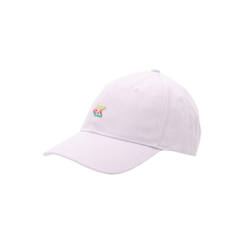Calvin Klein Kšiltovka Iridescent Pride Patch Baseball tyrkysová